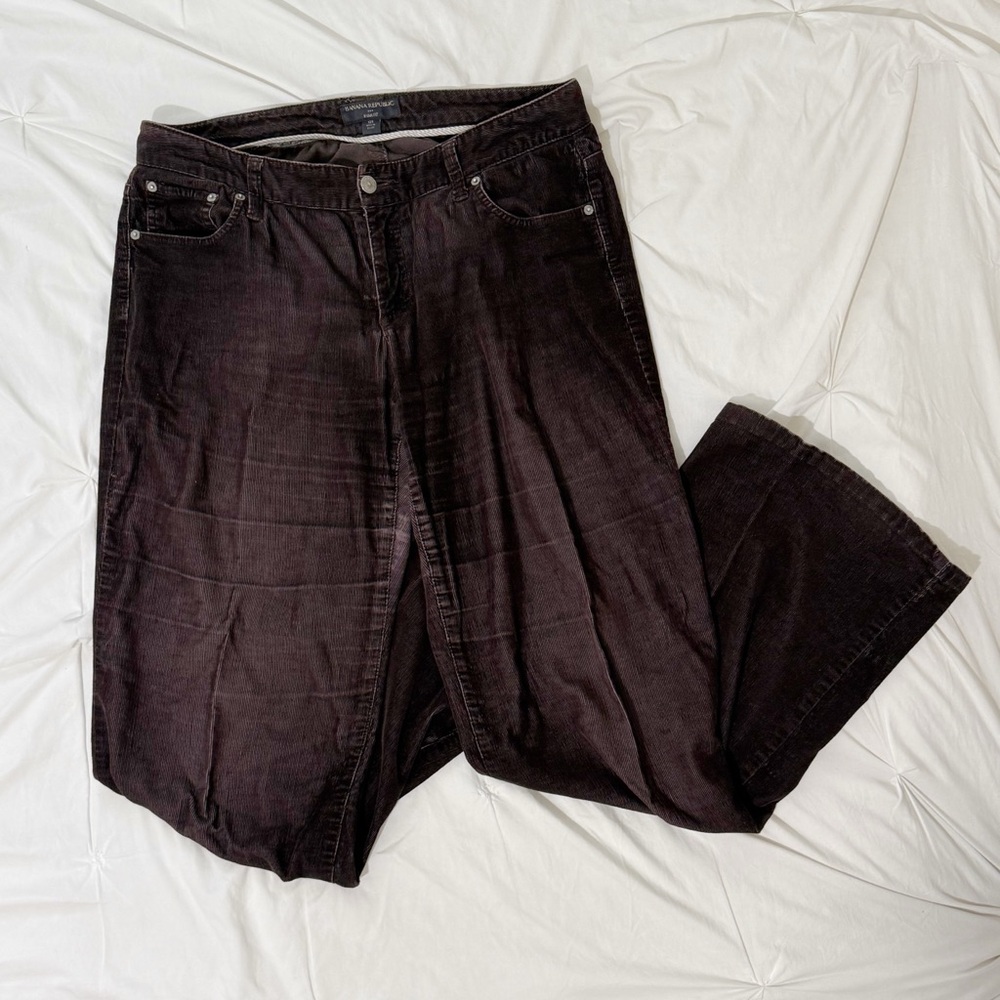 Brown Banana Republic corduroy pants